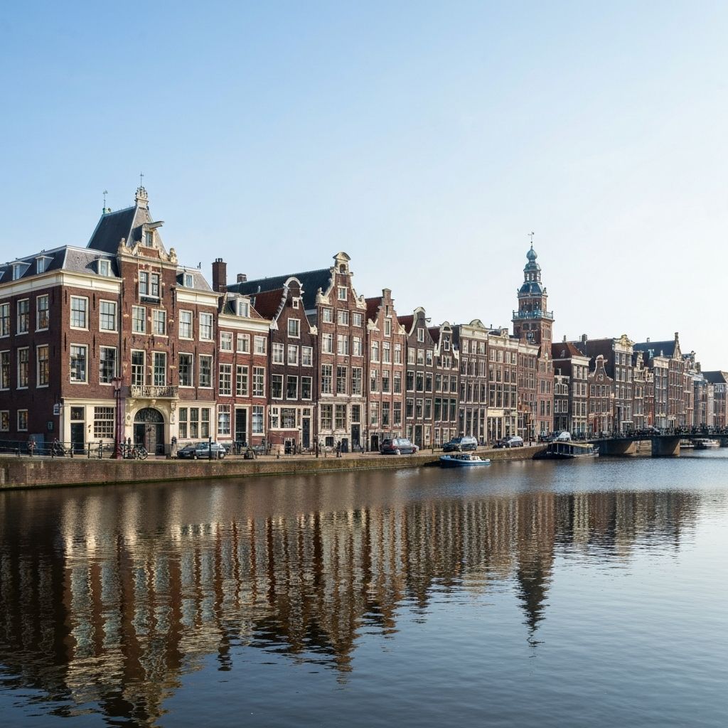 Amsterdam skyline