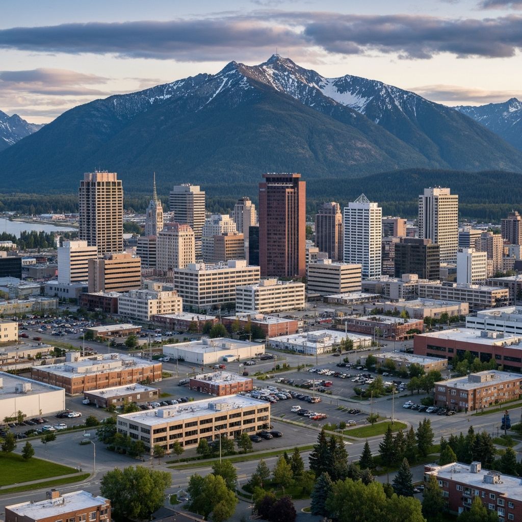 Anchorage skyline