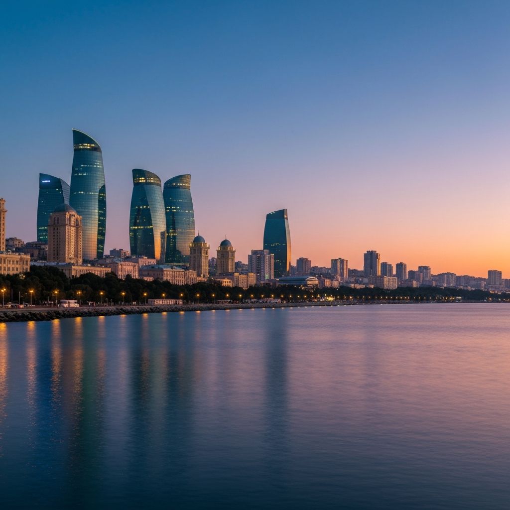 Baku skyline