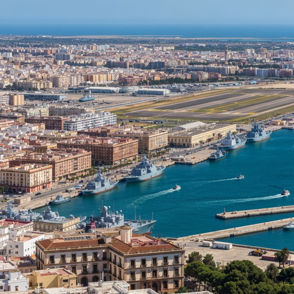 Cádiz–Rota skyline