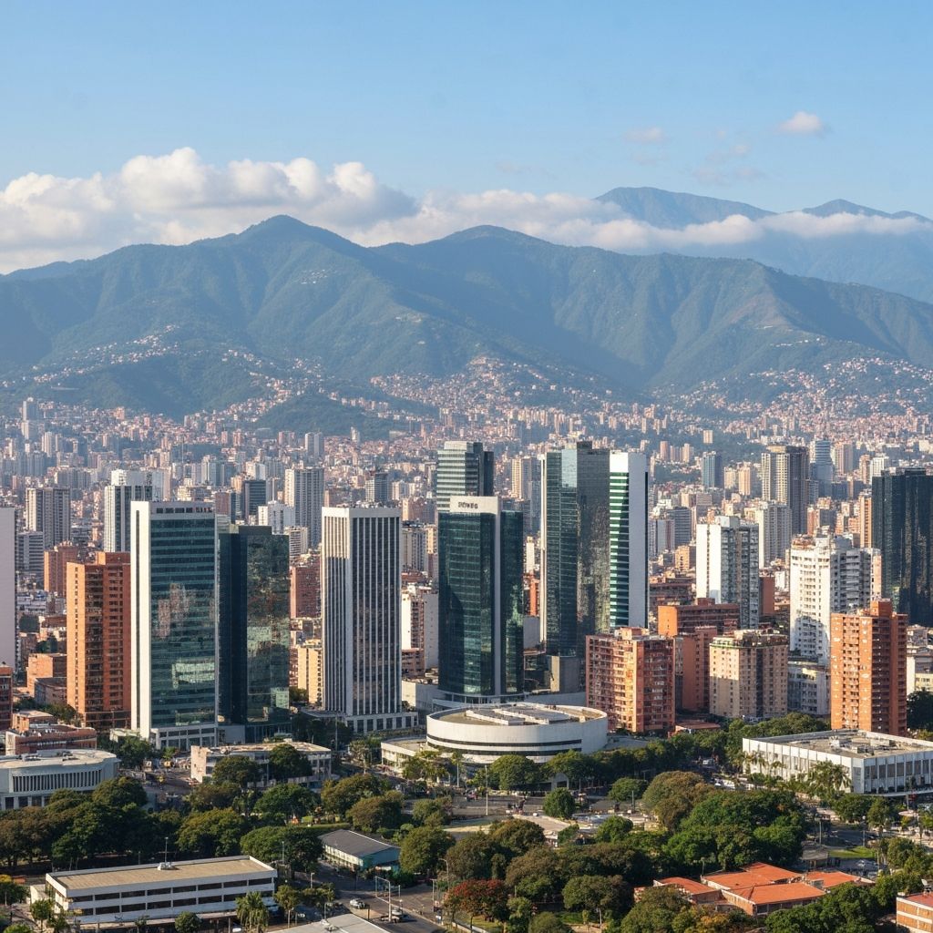 Caracas skyline