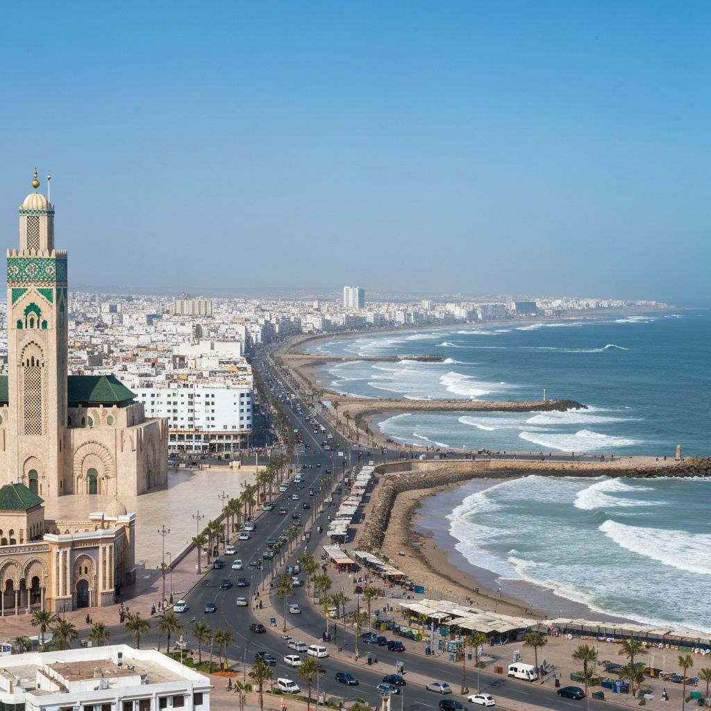 Casablanca skyline