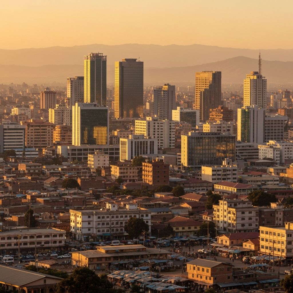Addis Ababa skyline