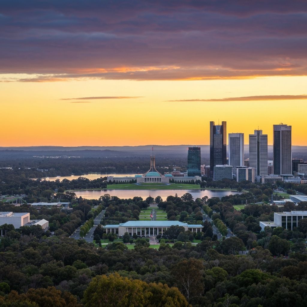 Canberra skyline