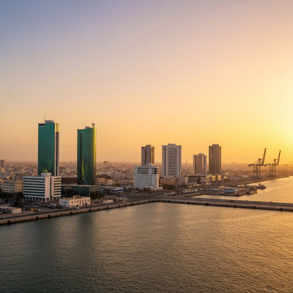 Djibouti City skyline