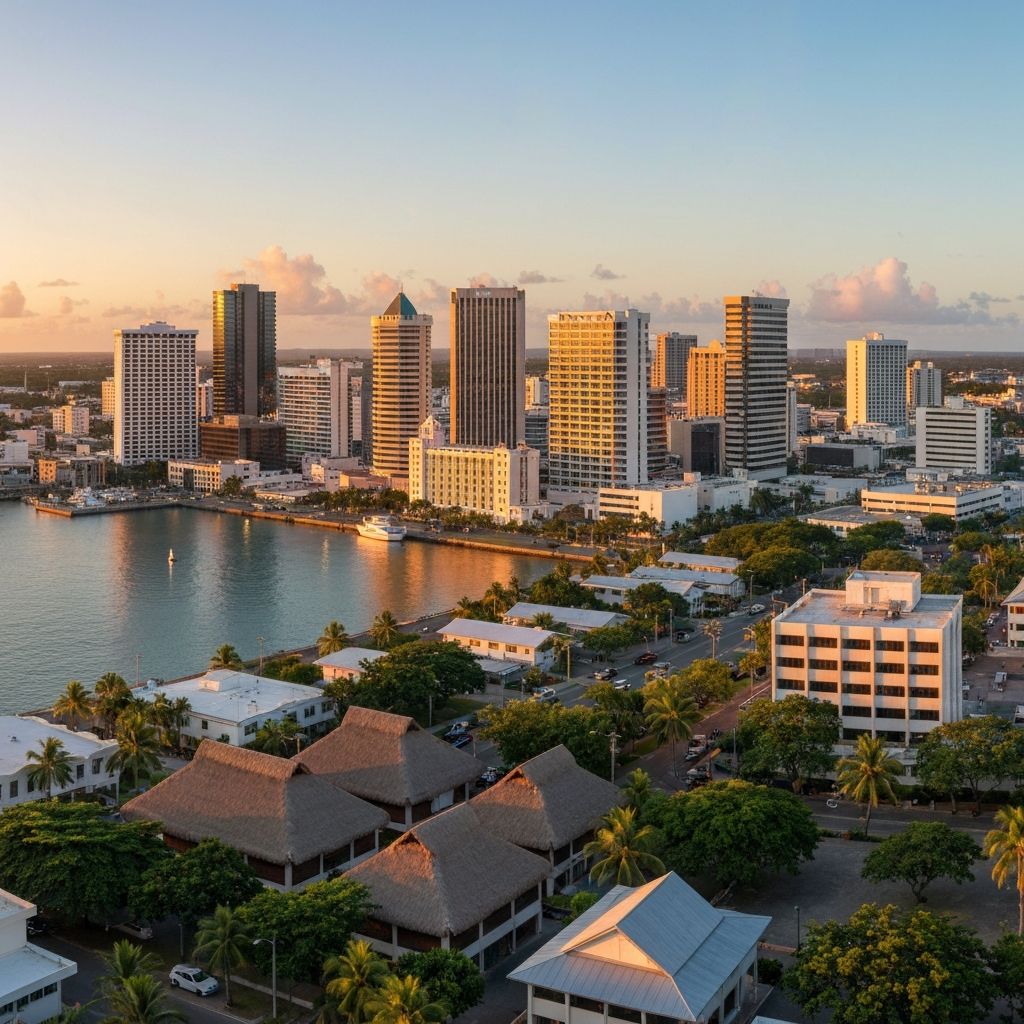 Guam skyline