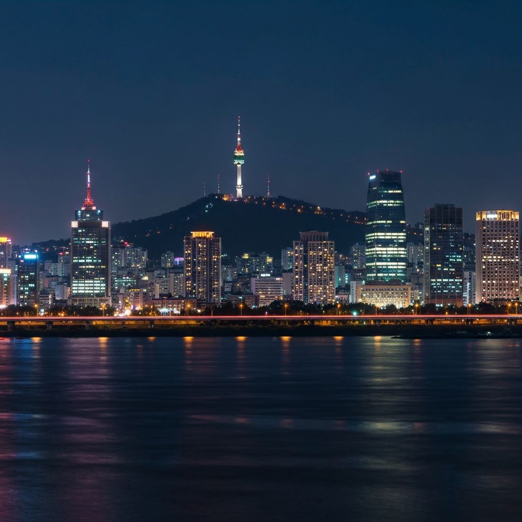 Seoul skyline
