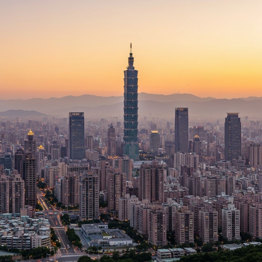 Taipei skyline