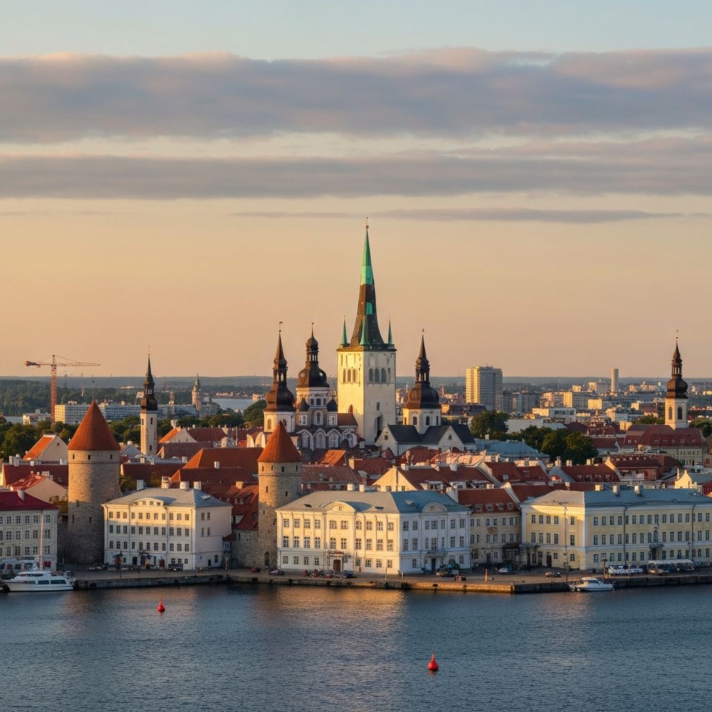 Tallinn skyline