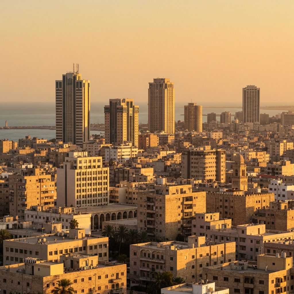 Tripoli skyline