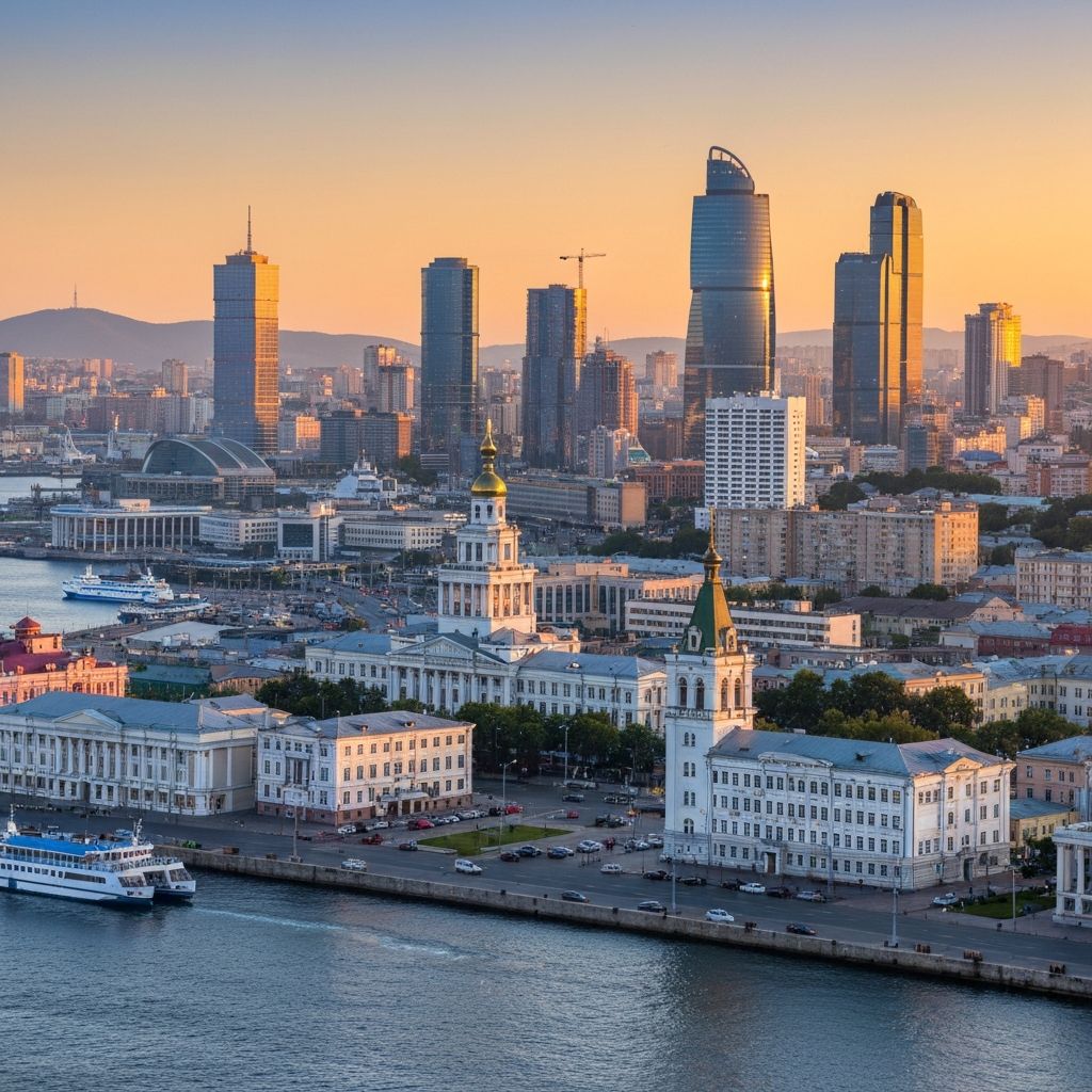 Vladivostok skyline