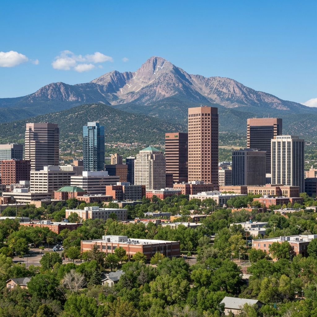 Colorado Springs skyline