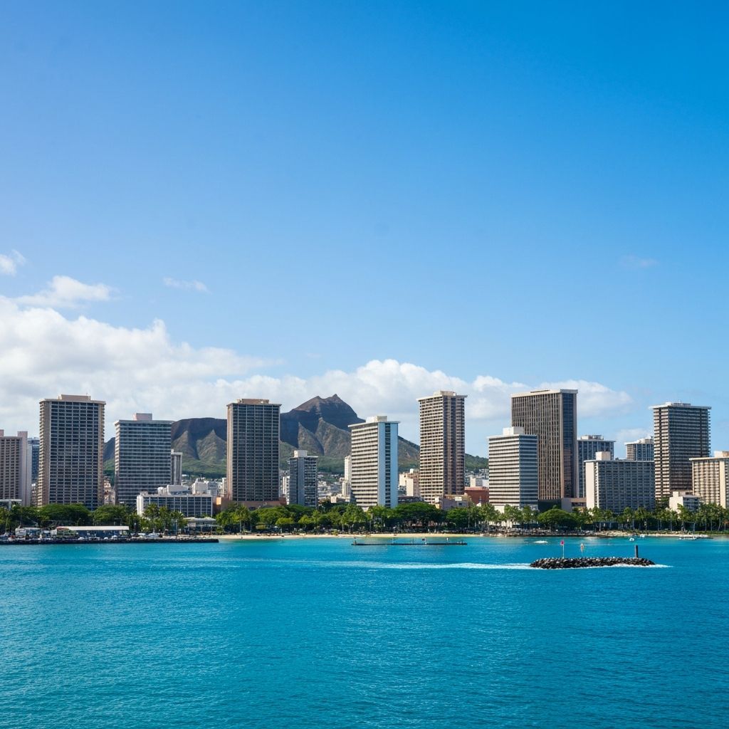 Honolulu skyline