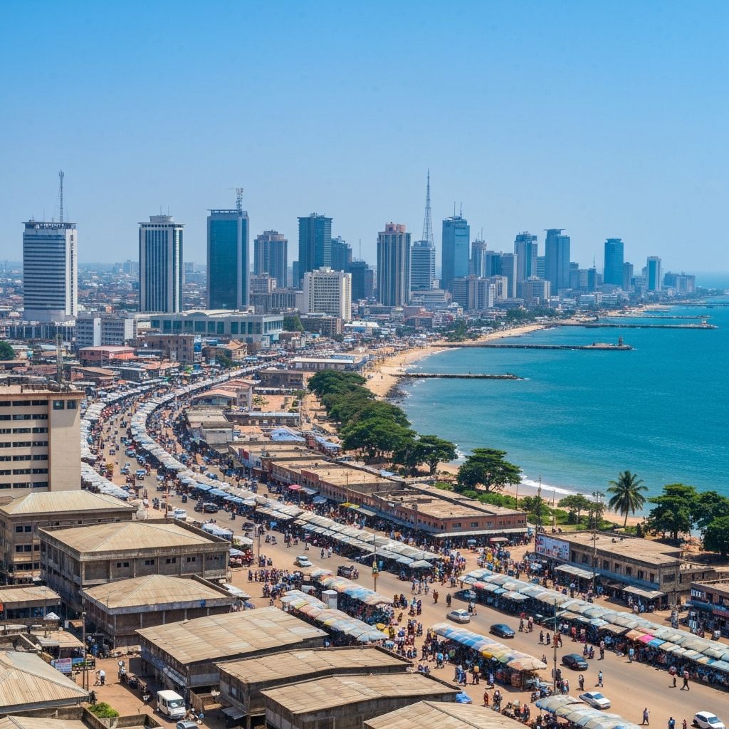 Lagos skyline