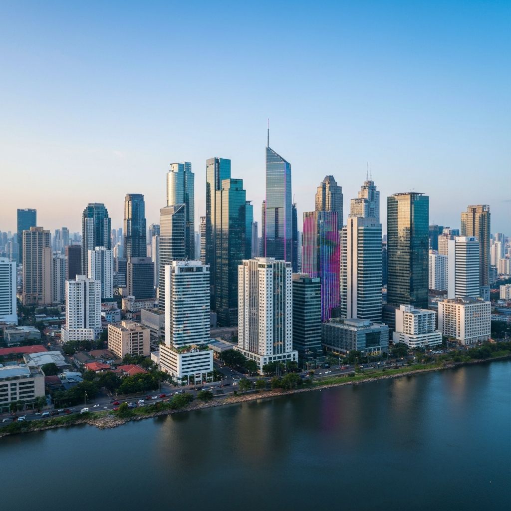 Manila skyline