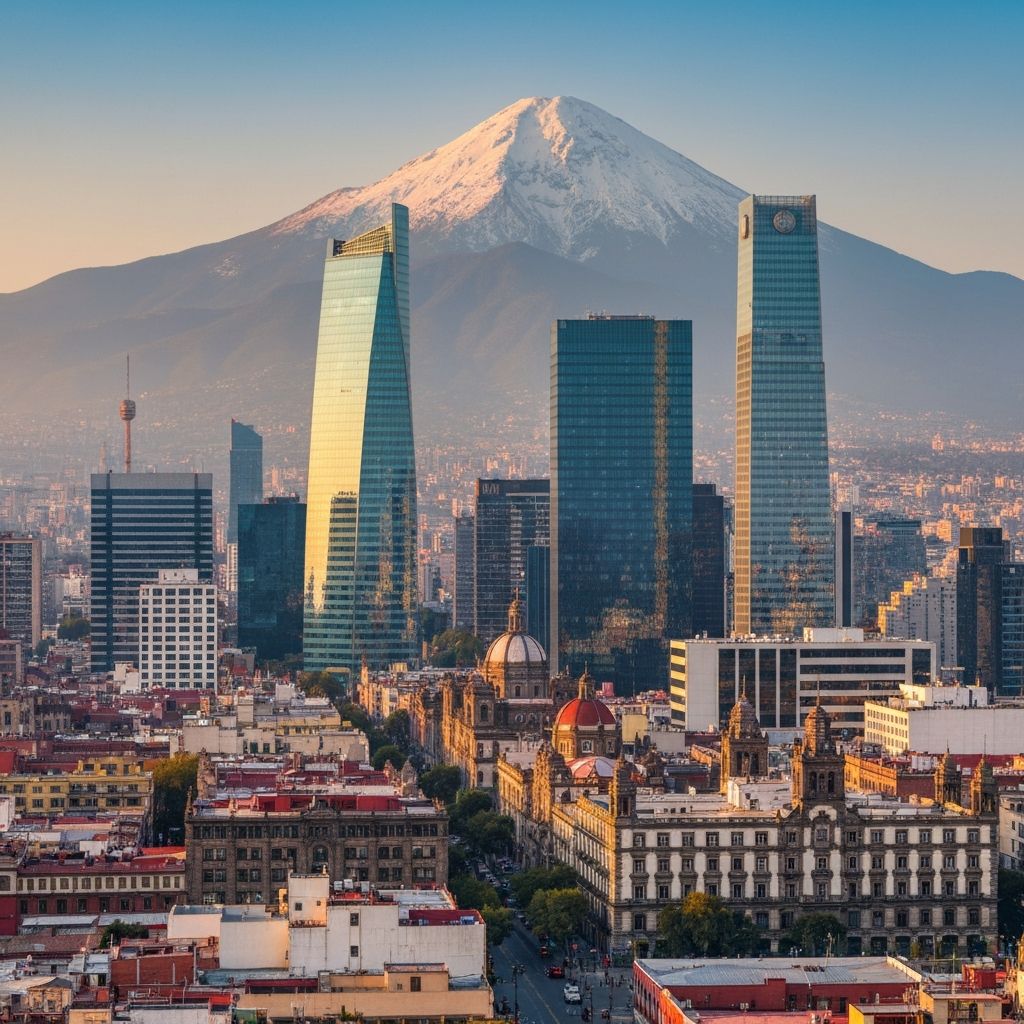 Mexico City skyline