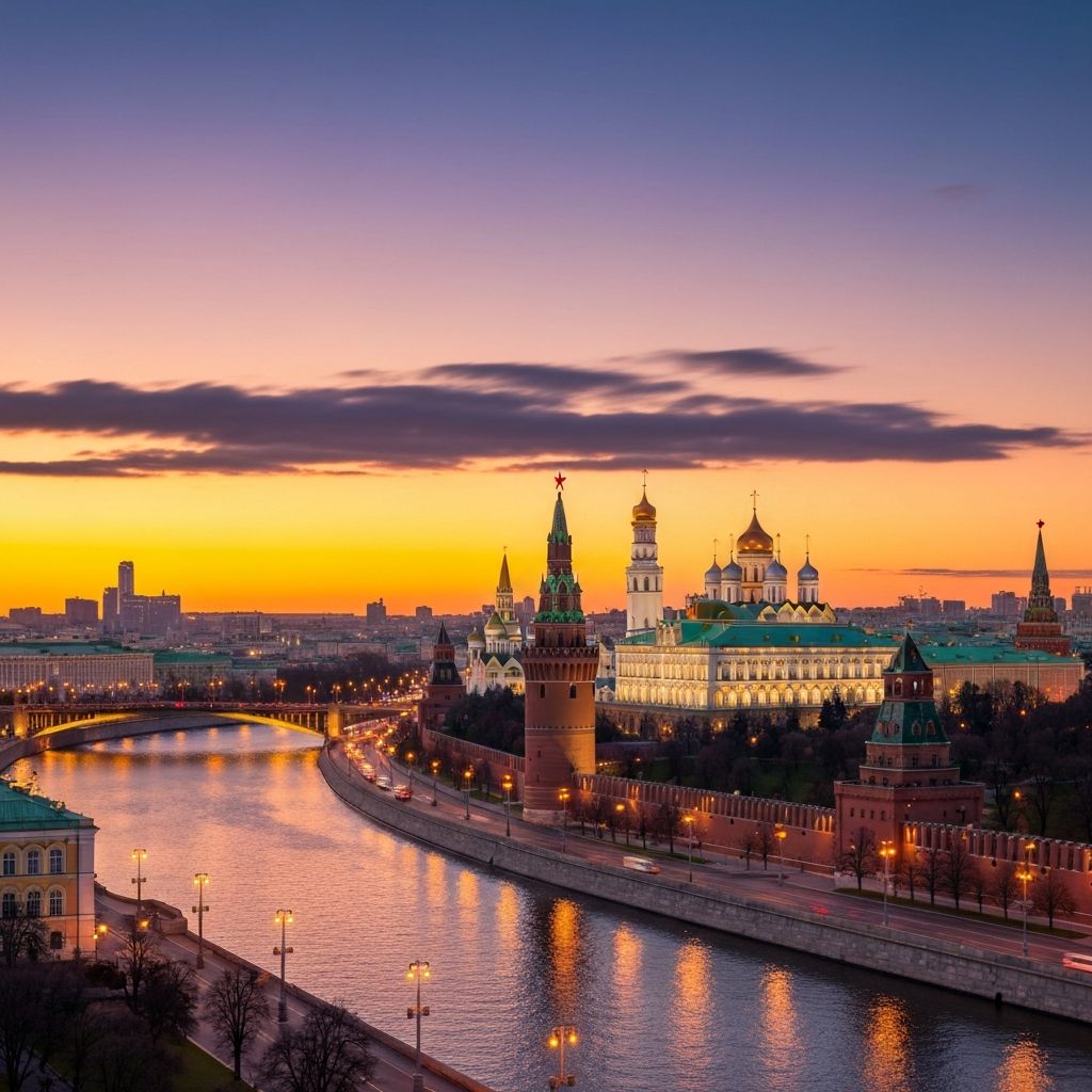 Moscow skyline