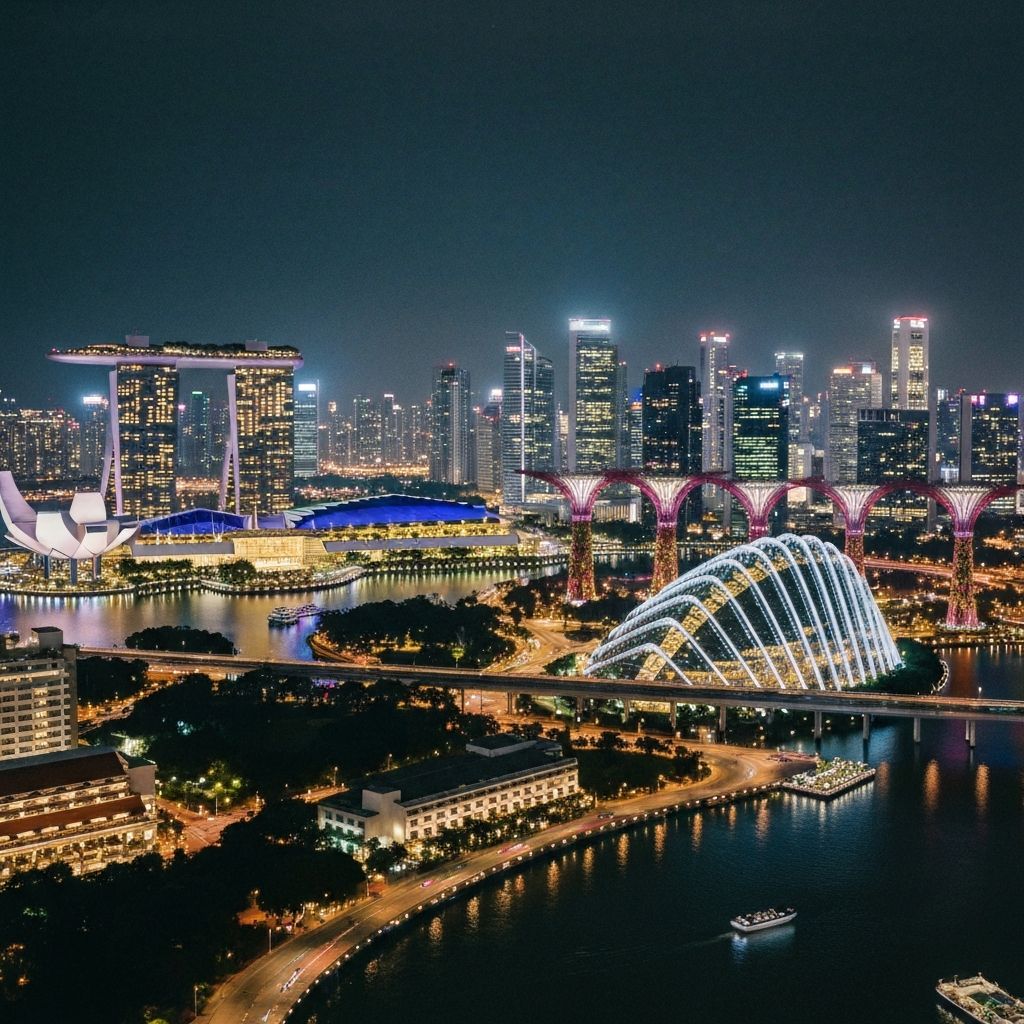 Singapore skyline