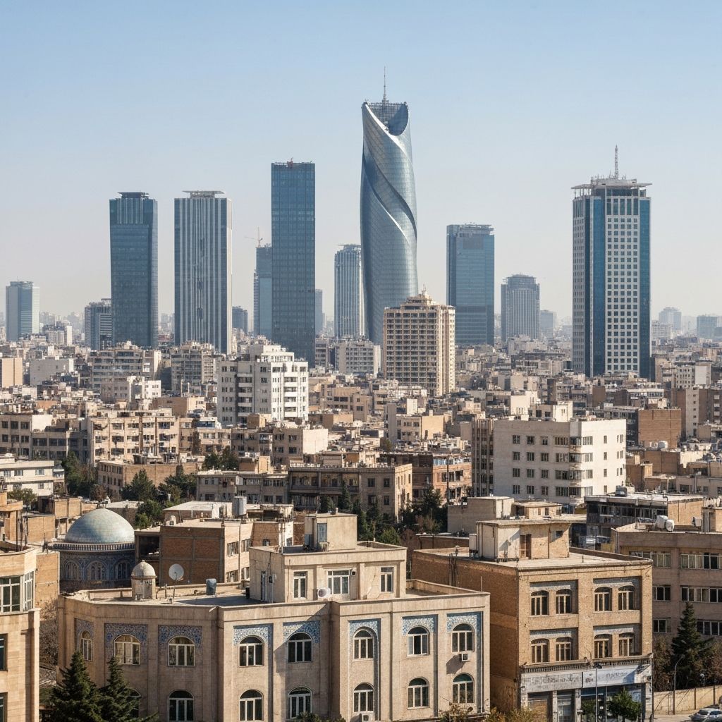Tehran skyline