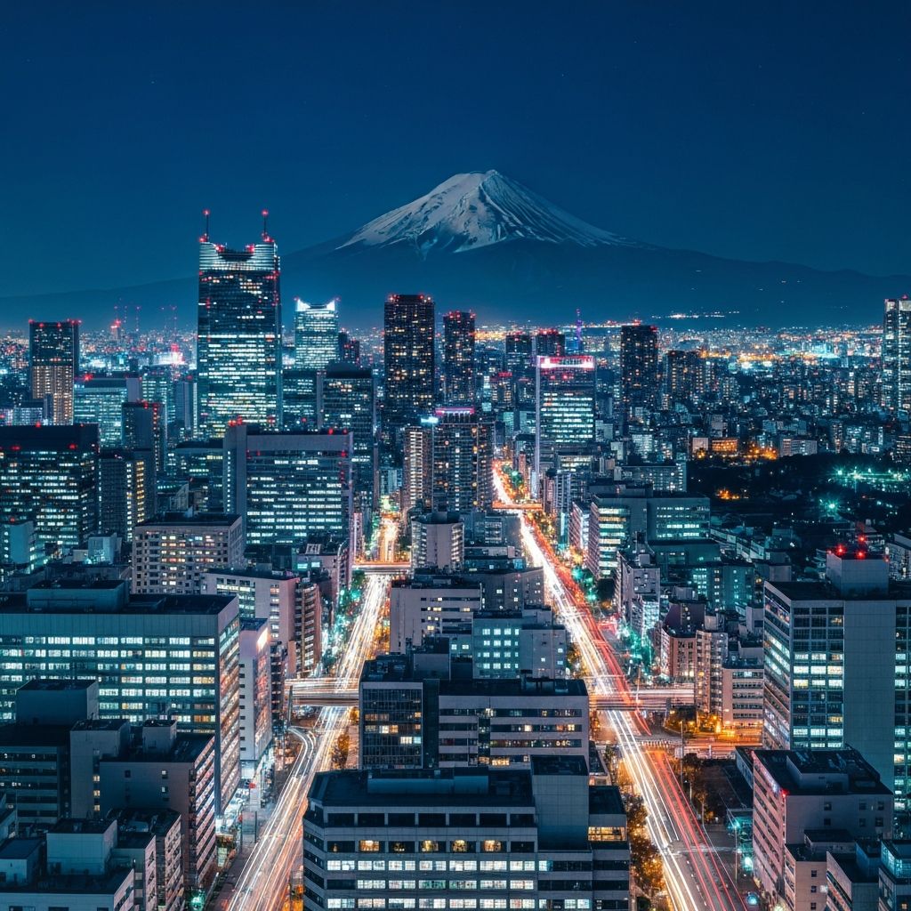 Tokyo skyline