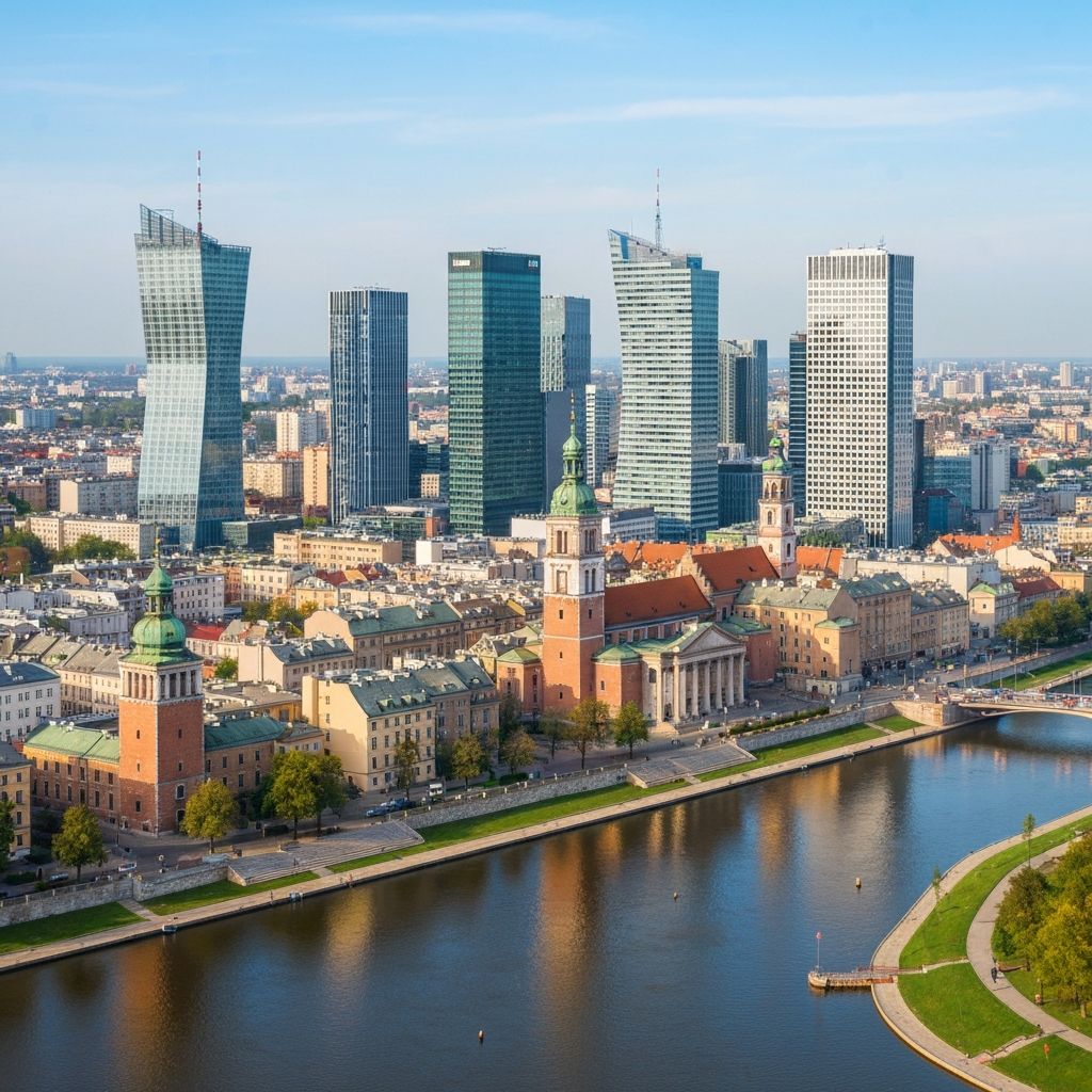 Warsaw skyline